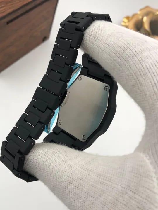 Black Arabic Aura Watch For Men Stylish Aura Watch 100% Original Watch